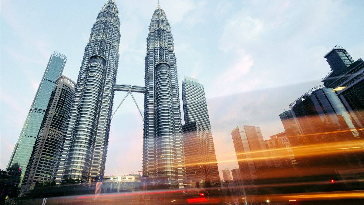 Petronas Twin Towers Skybridge view Kuala Lumpur