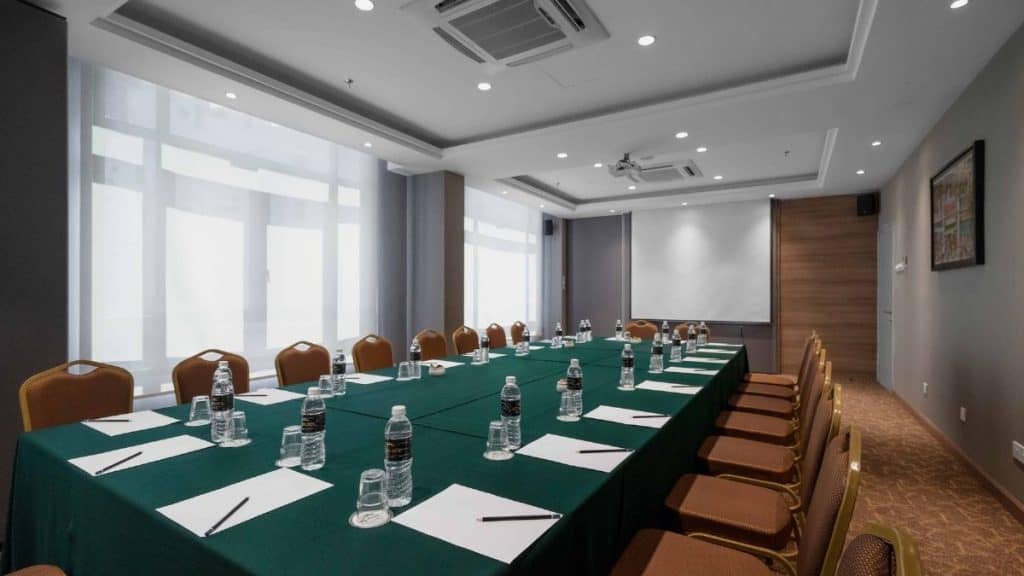 M Palace Hotel Kuala Lumpur meeting room setup for business meetings and corporate events