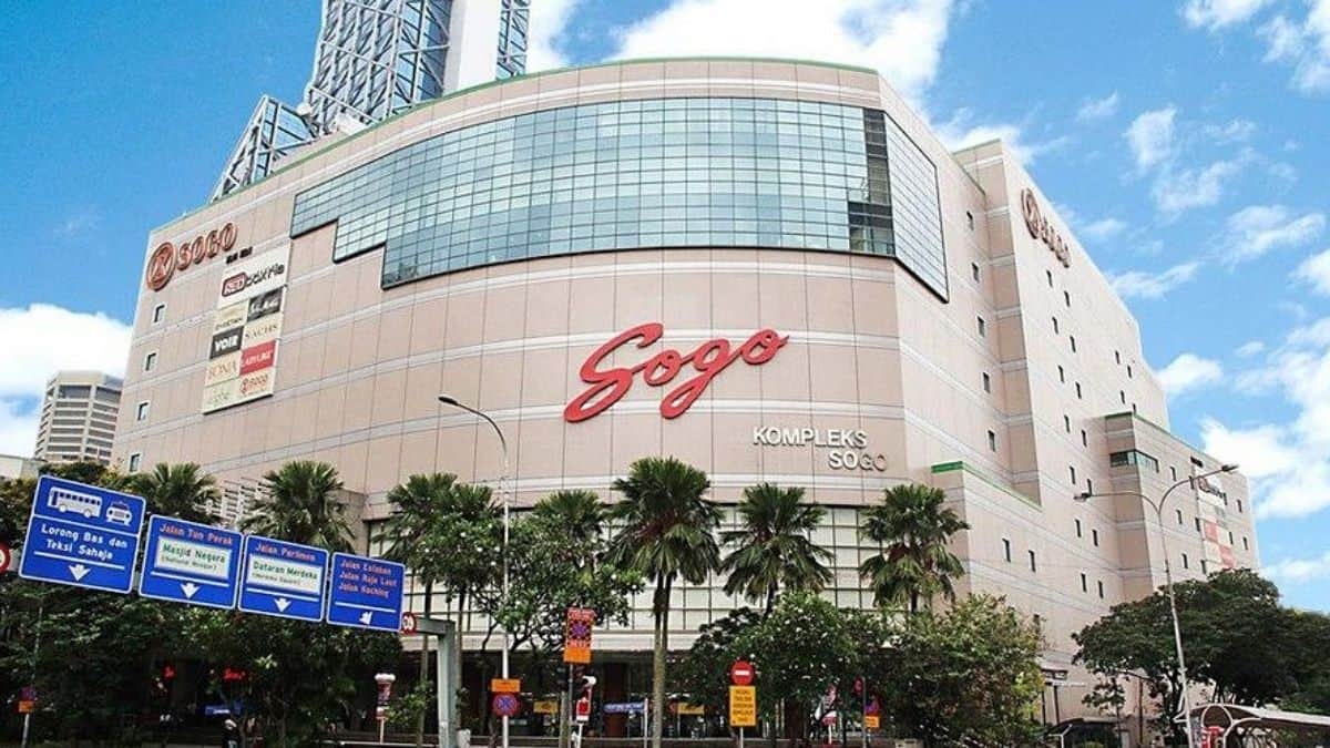 shoppers at SOGO Kuala Lumpur near Jalan Tuanku Abdul Rahman